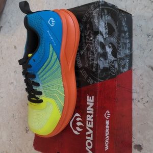 Wolverine dura spring steel toe work shoes